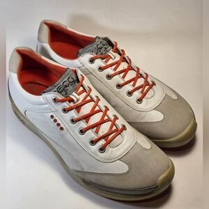 Ecco Biom Hybrid HydroMax Golf Shoes 44 Men’s Sz 10-10.5 Yak Leather Waterproof